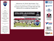 Tablet Screenshot of olkasportresorcup.se